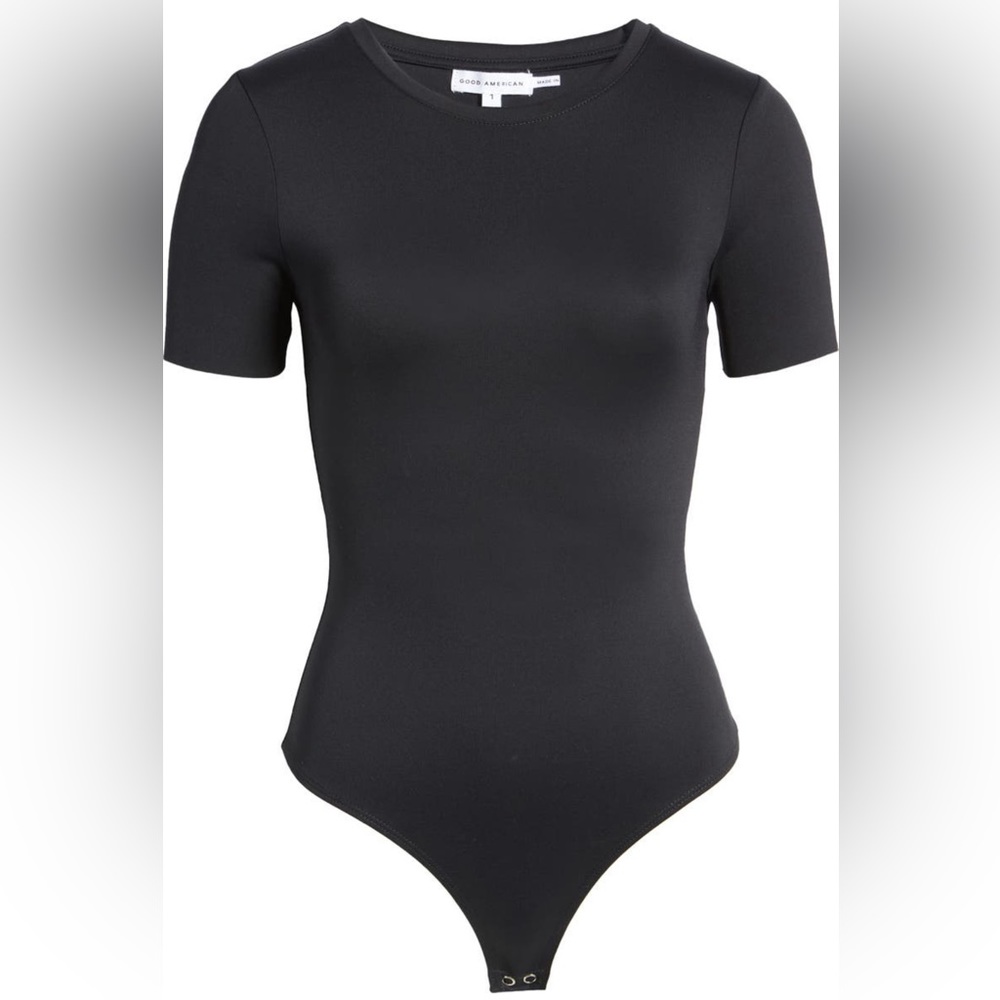 Good American Scuba Short Sleeve Bodysuit Size 2